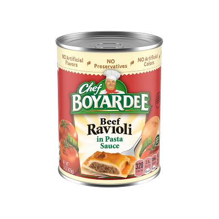 Canned and packaged Pasta